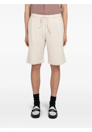 MINIMUM Raylan drawstring crinkled-finish shorts - Neutrals