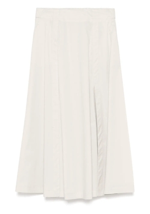 Peserico A-line midi skirt - Neutrals