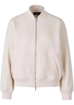 Peserico zip-up bomber jacket - Neutrals