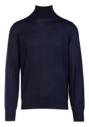 Brunello Cucinelli roll-neck wool sweater - Blue