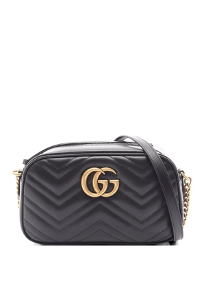 Gucci Pre-Owned 2020s GG Marmont cross body bag - Black