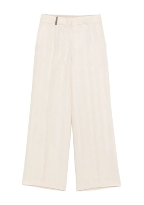 Peserico straight-leg trousers - Neutrals