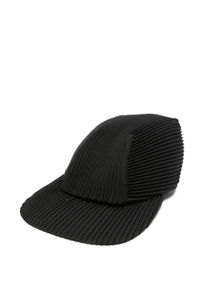 Homme Plissé Issey Miyake pleated baseball cap - Black