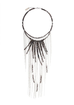 Peserico fan-effect necklace - Brown