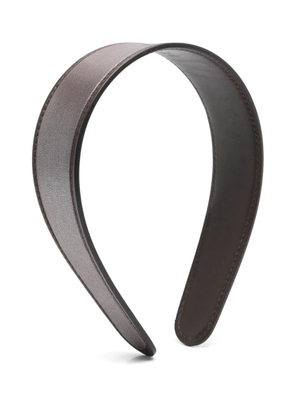 Peserico metallic headband - Brown