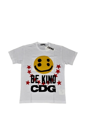 Comme Des Garçons Shirt x Cactus Plant Flea Market Smiley Face Be Kind T-shirt - White