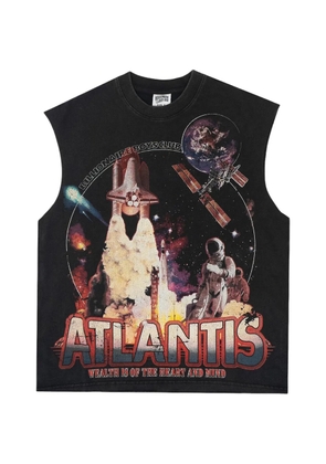 Billionaire Boys Club New Atlantis graphic-print vest - Black
