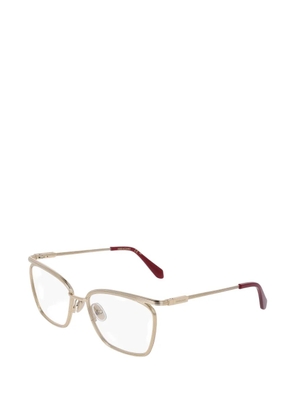 Ferragamo Eyewear square-frame glasses - Gold