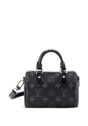 Louis Vuitton Pre-Owned Speedy Bandouliere NM Bag Monogram Eclipse Canvas Nano crossbody bag - Black