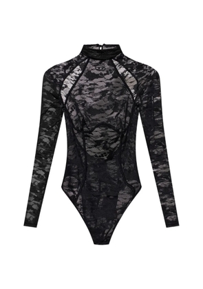 Diesel Vivian-Utlt lace bodysuit - Black