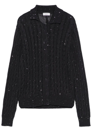 Peserico sequined cardigan - Blue