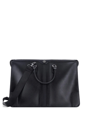 Gucci Pre-Owned Interlocking G Convertible Briefcase Leather Large business bag - Black