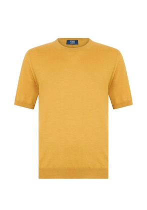 Fedeli crew-neck T-shirt - Yellow