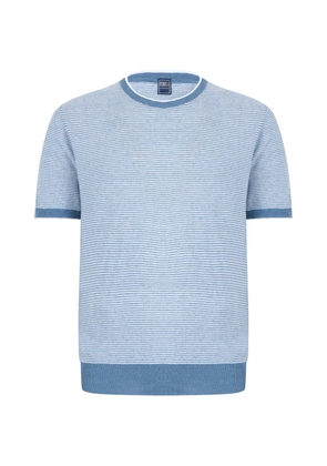 Fedeli striped T-shirt - Blue