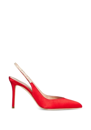 Temperley London Raven slingback pumps - Red