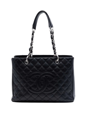 CHANEL Pre-Owned 2008-2009 Caviar Grand Shopping tote bag - Black
