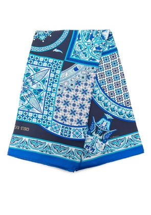 Hermès Pre-Owned 2010-2026 Ciels Byzantins Silk Scarf scarves - Blue