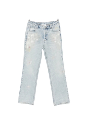 COLE BUXTON paint-splatter distressed jeans - Blue