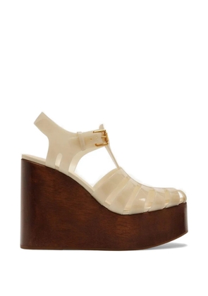 FARM Rio fisherman wedge pumps - Neutrals