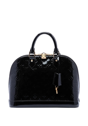 Louis Vuitton Pre-Owned 2014 Monogram Vernis Alma PM satchel - Black