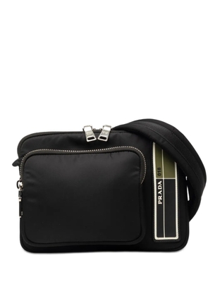 Prada Pre-Owned 2013-2026 Tessuto Front Pocket Logo crossbody bag - Black