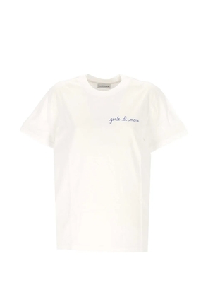 Maison Labiche embroidered T-shirt - White