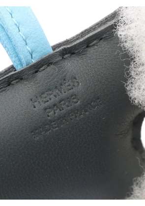 Hermès Pre-Owned Paddy leather bag charm - White