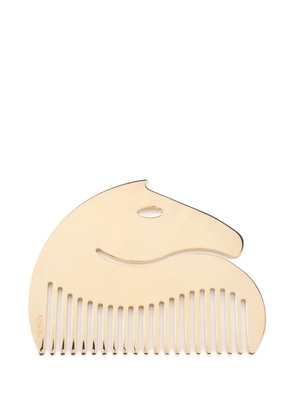 Hermès Pre-Owned Cheval horse comb - Gold