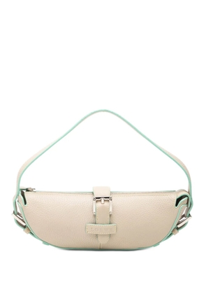 Loewe Pre-Owned 2004 Mini Pebbled Leather Boat Bag handbag - Neutrals