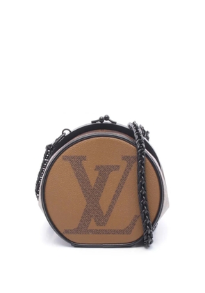 Louis Vuitton Pre-Owned 2020 Monogram Reverse Giant Boursicot BC Chain crossbody bag - Brown