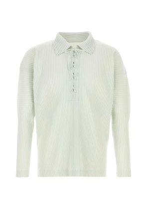Homme Plissé Issey Miyake lace-up polo shirt - Green
