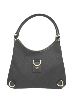 Gucci Pre-Owned 2000-2015 GG Canvas Abbey D Ring shoulder bag - Black