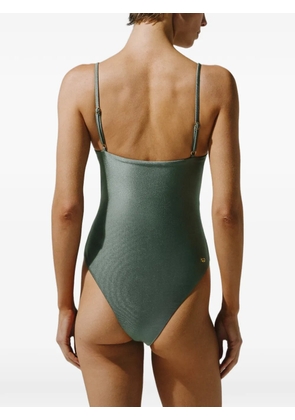 Baobab Alba belted swimsuit - Green