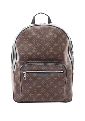 Louis Vuitton Pre-Owned 2018 Monogram Macassar Josh backpack - Brown