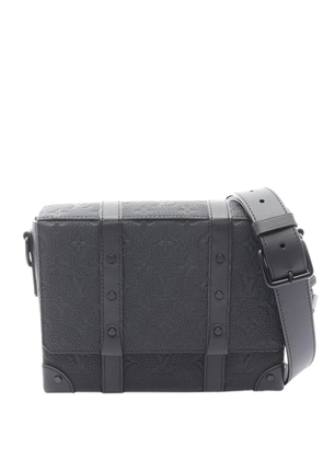 Louis Vuitton Pre-Owned 2021-2026 Monogram Taurillon Trunk Messenger PM crossbody bag - Black