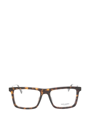 Saint Laurent Eyewear SL906 rectangle-frame glasses - Brown