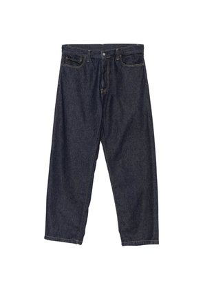 Carhartt WIP Landon logo-patch straight-leg denim jeans - Blue