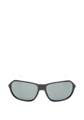 Jacquemus geometric-frame sunglasses - Black