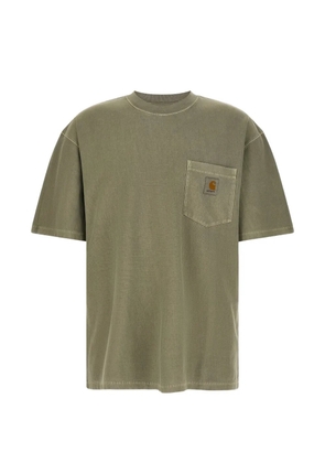 Carhartt WIP garment-dyed pocket T-shirt - Green