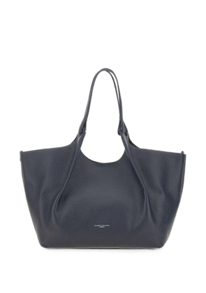 GIANNI CHIARINI Dua hammered leather shoulder bag - Blue