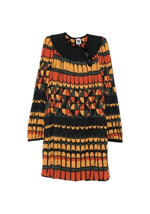 Missoni Pre-Owned 2000 geometric-print mini dress - Black
