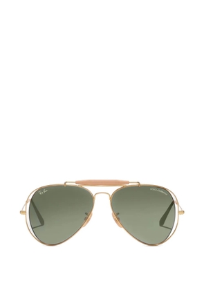 Dolce & Gabbana Eyewear x ray-ban pilot-frame sunglasses - Gold