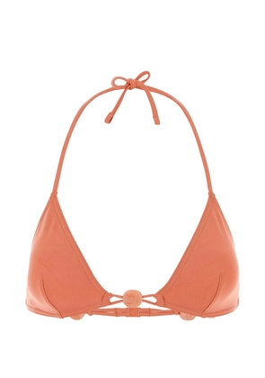 ERES Alva bead-embellished bikini top - Orange