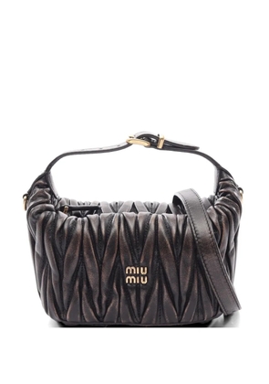 Miu Miu Pre-Owned 2020s Matelassé leather handbag - Brown
