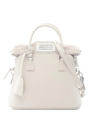 Maison Martin Margiela Pre-Owned 2020s mini 5AC two-way handbag - White