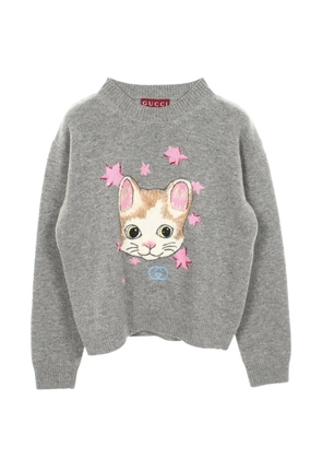 Gucci Pre-Owned 2010s Yuko Higuchi Interlocking G sweater - Grey
