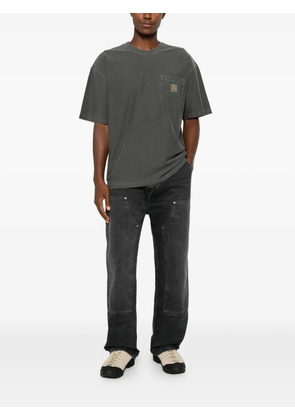 Carhartt WIP logo-patch pocket T-shirt - Grey