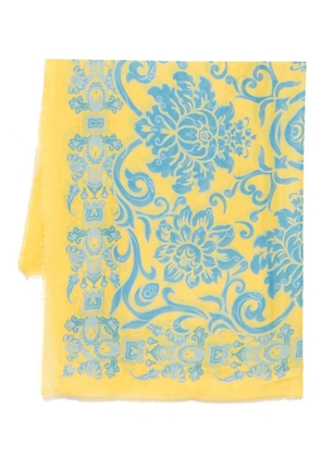 ETRO paisley-print scarf - Yellow