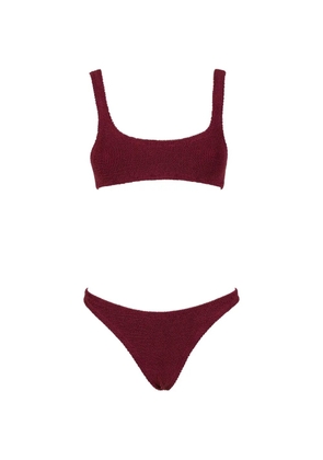 MC2 Saint Barth Naima Naomi crinkled-finish bikini - Red