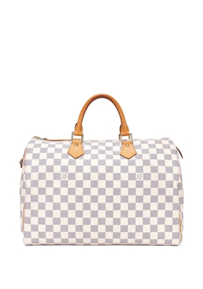 Louis Vuitton Pre-Owned Damier Azur Speedy 35 tote bag - White